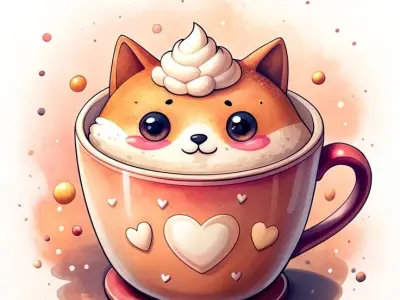 Bộ ảnh chibi đồ uống cực đẹp khiến dân tình đua nhau tải về