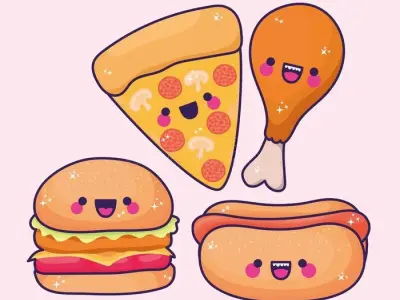 Tuyển tập ảnh chibi food lung linh dành cho dân mê ảnh