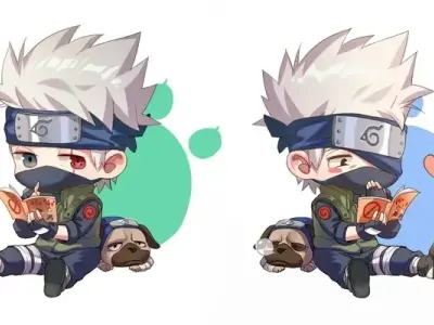 Chiêm ngưỡng ảnh Kakashi chibi ngầu mà vẫn cực đáng yêu