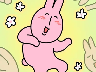 Bộ sưu tập ảnh meme thỏ hồng cực đáng yêu và khó cưỡng