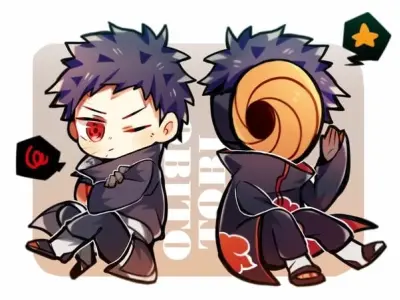 Ảnh Obito chibi dễ thương khiến fan Naruto phát cuồng