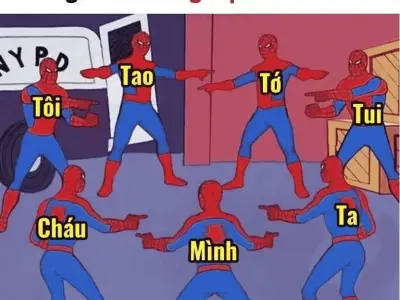 Trọn bộ ảnh Spider Man meme khiến ai cũng thích thú