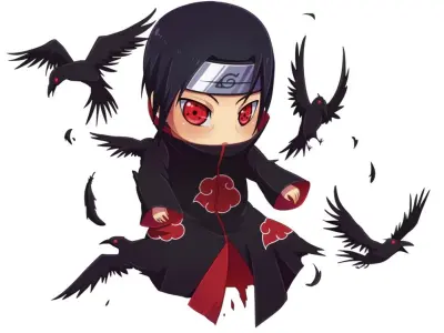 Ảnh Itachi chibi dễ thương khiến fan Naruto thích mê