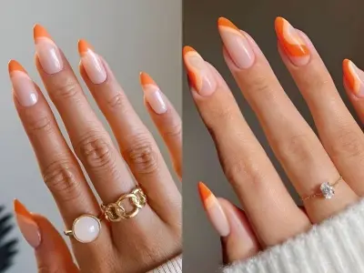 Nail màu cam quyến rũ mang đến vẻ đẹp hiện đại mới mẻ