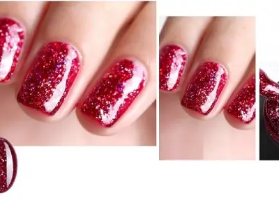 Nail nhũ lộng lẫy khiến nàng nổi bật giữa muôn vàn ánh nhìn
