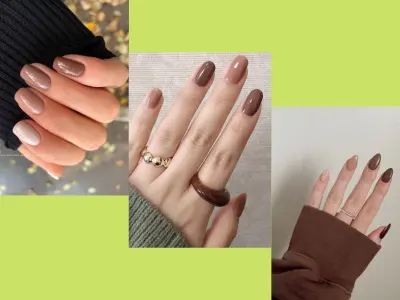 Nail trơn sang trọng khiến bàn tay trở nên thanh lịch hơn