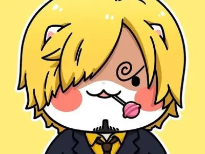 Bộ ảnh anime Sanji chibi cute khiến trái tim fan tan chảy