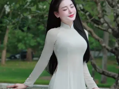 Chiêm ngưỡng ảnh gái xinh mặc áo dài đẹp tôn vinh vẻ đẹp Việt