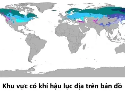 Khí hậu lục địa là gì? Nơi thời tiết thay đổi cực đoan