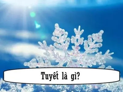 Tuyết là gì và quá trình hình thành từng bông tuyết ra sao