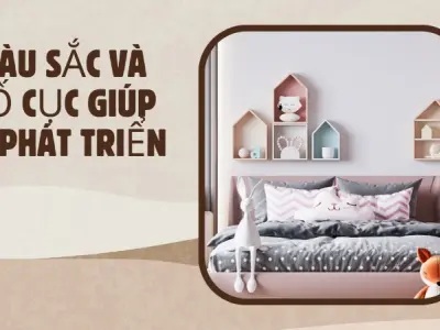 Bí quyết decor phòng cho bé thông minh kích thích sáng tạo