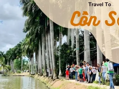Du lịch Cồn Sơn - Hé lộ điểm check-in sống ảo cực đẹp