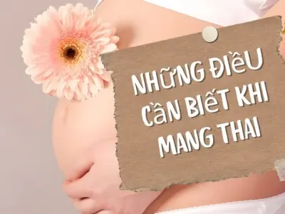 Những điều cần biết khi mang thai để mẹ tròn con vuông