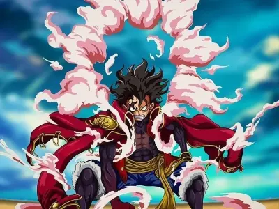 Những hình ảnh Luffy Gear 5 mạnh mẽ khiến tim rung động