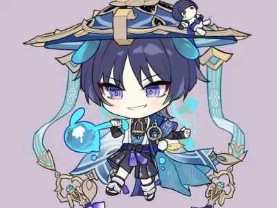 Tuyển tập wanderer cute xinh xắn dành riêng fan Genshin