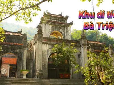 Khu di tích Bà Triệu nữ trung hào kiệt trên đất Thanh Hóa