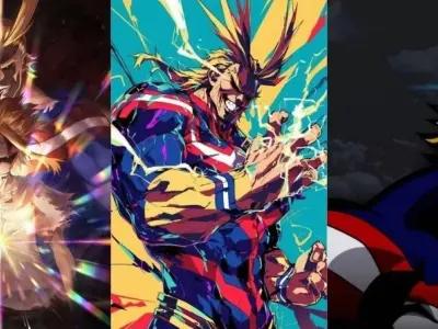 Bộ sưu tập ảnh anime All Might đầy uy quyền và sức mạnh
