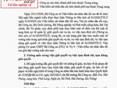 Hướng dẫn liên ngành 2010 là gì và chi tiết bạn cần biết