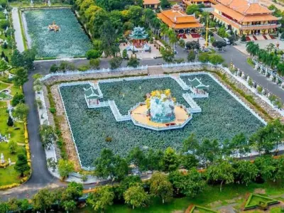 Kinh nghiệm tham quan chiêm bái chùa Huỳnh Đạo An Giang linh thiêng