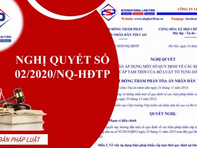 Nghị quyết hướng dẫn áp dụng biện pháp khẩn cấp tạm thời là gì