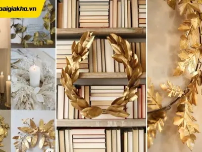 Tổng hợp 18 hình nền lá nguyệt quế vàng mang lại tài lộc và may mắn