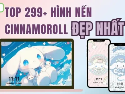 Tổng hợp bộ sưu tập cinnamoroll hình nền siêu đáng yêu và ngọt ngào nhất năm 2026