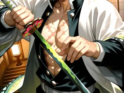 Tuyển tập ảnh anime Sanemi cực ngầu và sắc nét nhất 2026