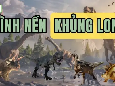 Tuyển tập bộ hình nền khủng long siêu dễ thương chất lượng cao