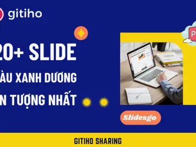 Tuyển tập hình nền powerpoint màu xanh dương đẹp mắt chuyên nghiệp nhất 2026