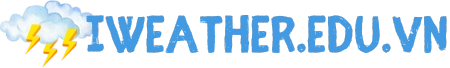 logo website iweather.edu.vn sáng